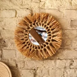 Raffia Espelho Natural
