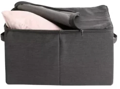 Rango Caixa De Arrumação Fecho De Correr Cinzento Escuro