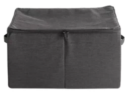 Rango Caixa De Arrumação Fecho De Correr Cinzento Escuro