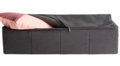 Rango Caixa De Arrumação Fecho De Correr Cinzento Escuro