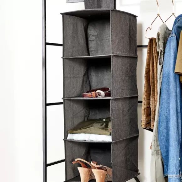 Rango Sistema De Arrumação 4 Compartimento Cinzento Escuro