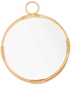 Rattan Espelho Natural