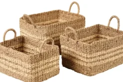 Rayas Cesto L Natural