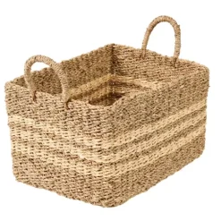 Rayas Cesto M Natural