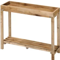 Recycle Mesa Para Plantas Natural