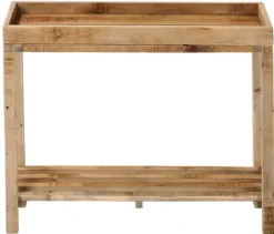 Recycle Mesa Para Plantas Natural