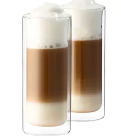 Relax Copos Parede Dupla Conjunto De 2 Transparente