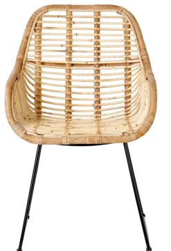 Rotan Cadeira Para Sala De Jantar Natural