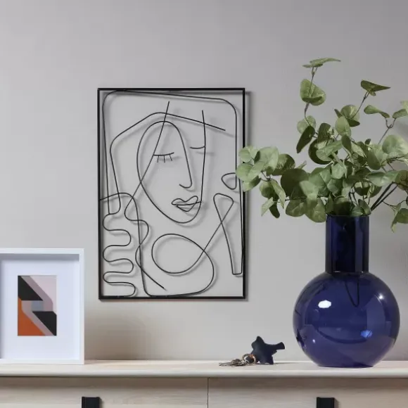 Se Orita Decora O De Parede Preto