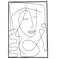 Se Orita Decora O De Parede Preto