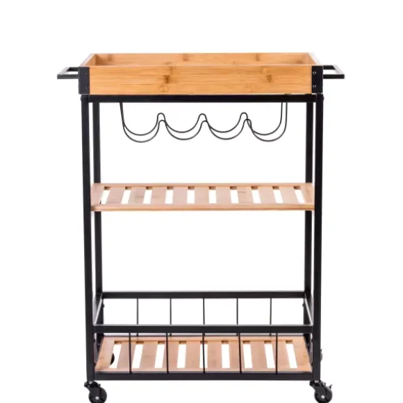 Selmo Carrinho De Cozinha Natural