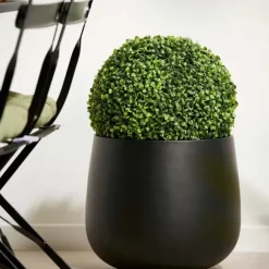 Sense Vaso De Jardim Preto