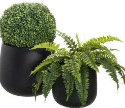 Sense Vaso De Jardim Preto