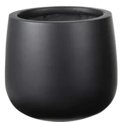 Sense Vaso De Jardim Preto