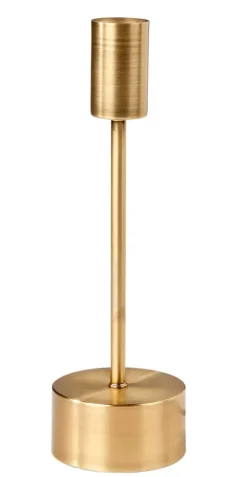 Shain Candeeiro De Mesa Dourado