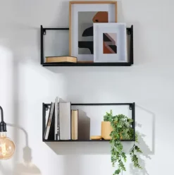 Shorp Estante Para Pendurar Preto