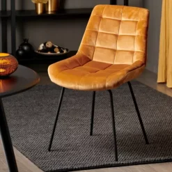 Silka Cadeira Sala De Jantar Preto,