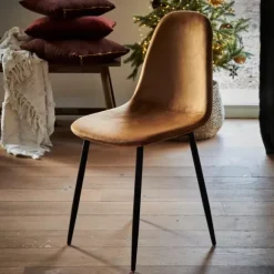 Silke Cadeira De Sala De Jantar Caramelo