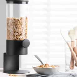 Sirial Distribuidor De Cereais Preto