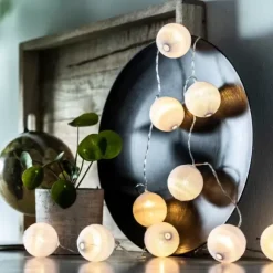 Strung Grinalda Iluminada 10 Leds Branco