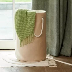 Sunset Cesto Para Roupa Suja Bege