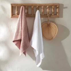 Teak Cabide De Parede Natural