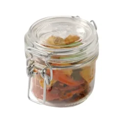 Terrine Frasco Com Tampa De Press O Transparente