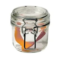 Terrine Frasco Com Tampa De Press O Transparente