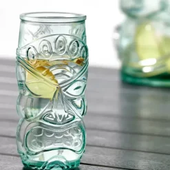 Tiki Copo Cocktail Transparente