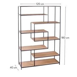 Trapp Estante De Parede Preto