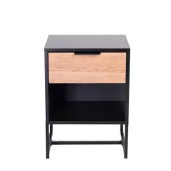 Trenton Mesa De Cabeceira Preto, Natural