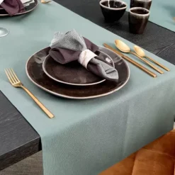 Uniline Caminho De Mesa Escuro