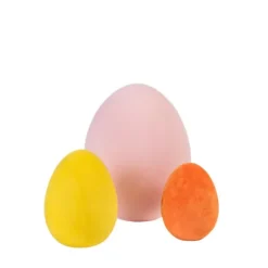 Velvet Ovo Decorativo Rosa