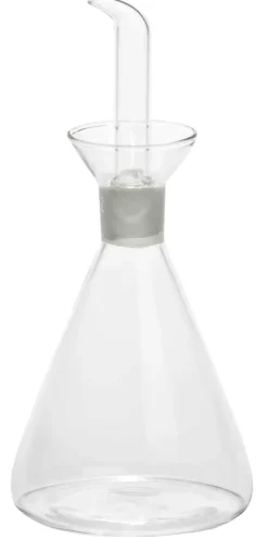 Vergine Recipiente Torneira Azeite, Vinagre Transparente