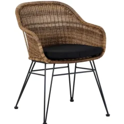 Vienna Cadeira De Sala De Jantar Preto,