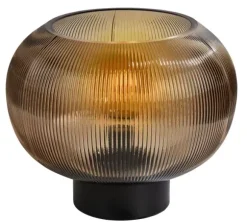 Vinto Candeeiro De Mesa Ambar Transparente