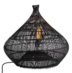 Zalou Candeeiro De Mesa Preto