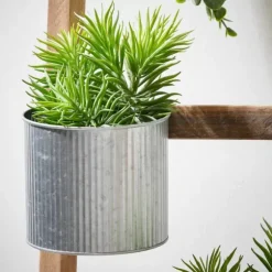 Zinc Vaso De Pendurar